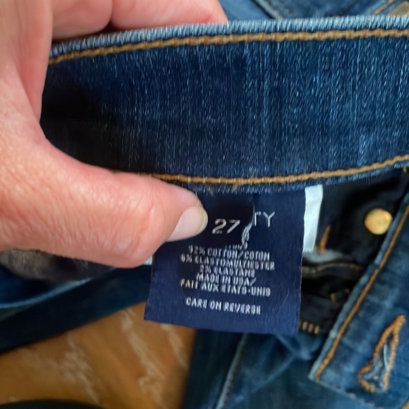 Fidelity high rise Gwen skinny 27” - Picture 4 of 5